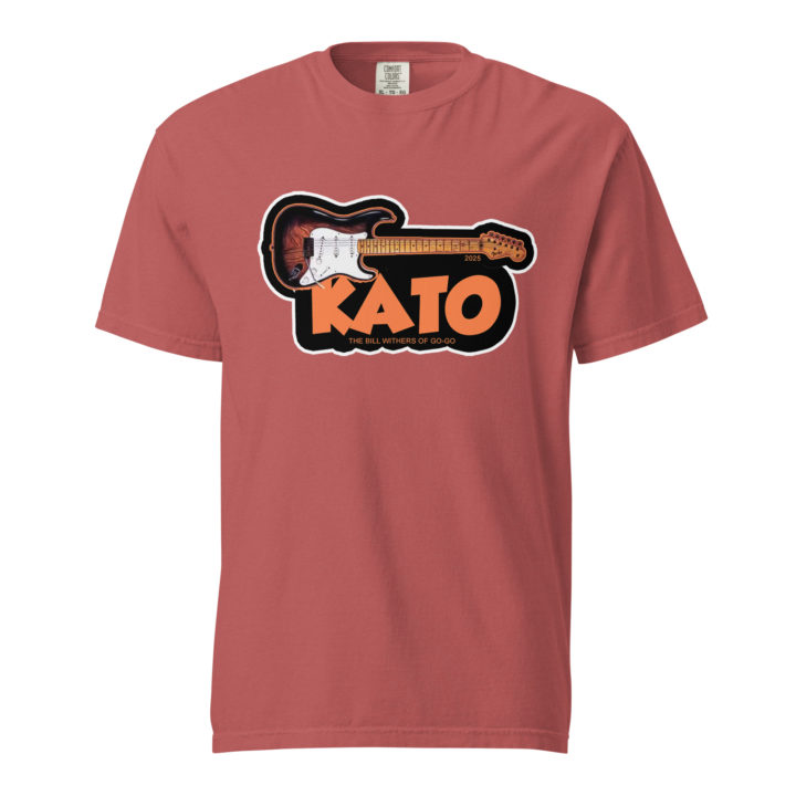 Kato Guitar 2025 – The Bill Withers of Go-Go | Heavyweight T-shirt - Image 17