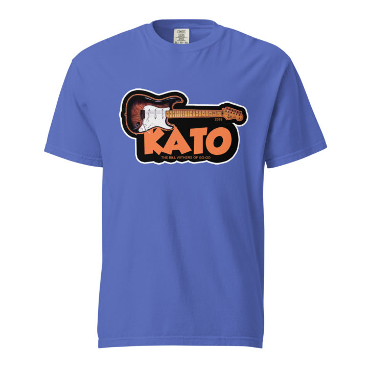 Kato Guitar 2025 – The Bill Withers of Go-Go | Heavyweight T-shirt - Image 21