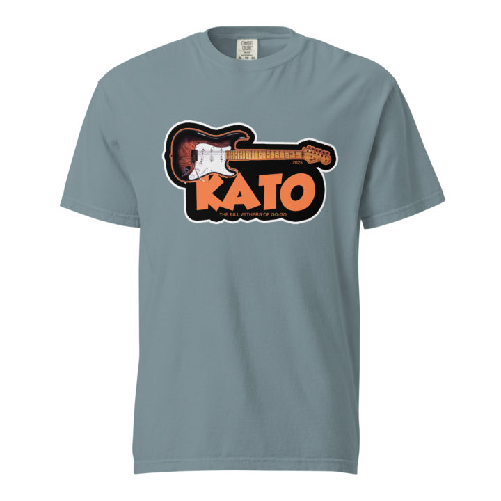 Kato Guitar 2025 – The Bill Withers of Go-Go | Heavyweight T-shirt - Image 37