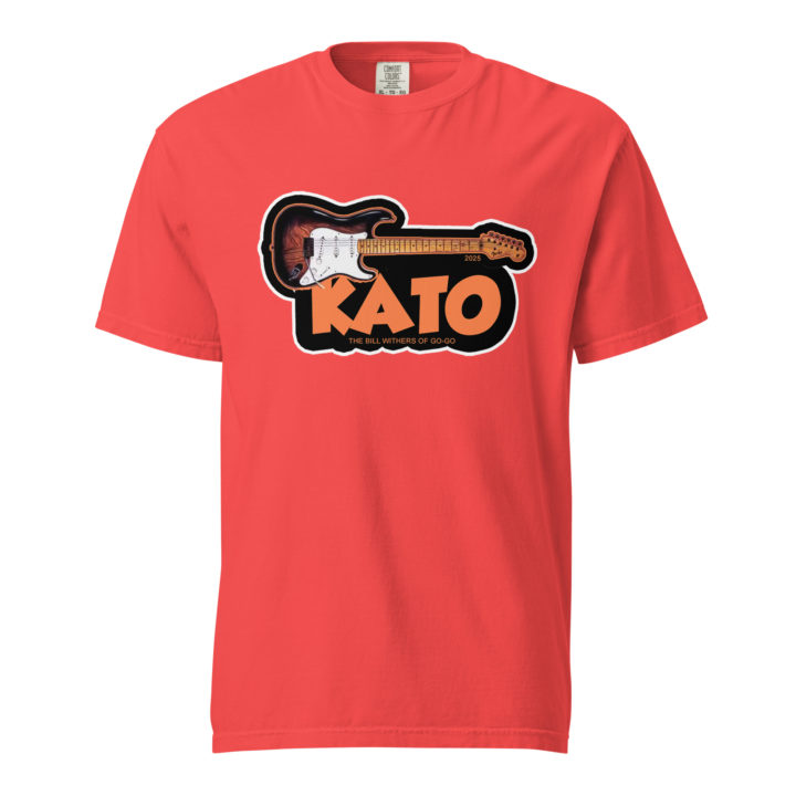 Kato Guitar 2025 – The Bill Withers of Go-Go | Heavyweight T-shirt - Image 29