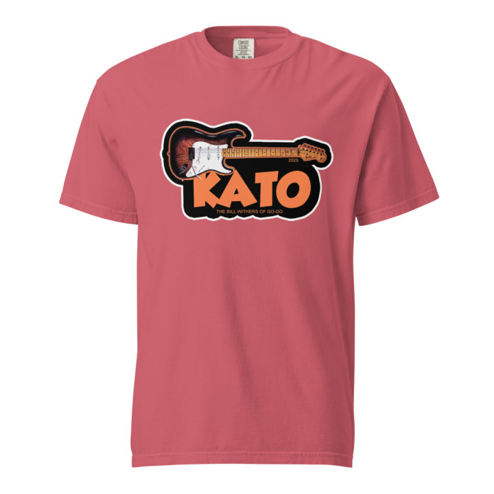 Kato Guitar 2025 – The Bill Withers of Go-Go | Heavyweight T-shirt - Image 33