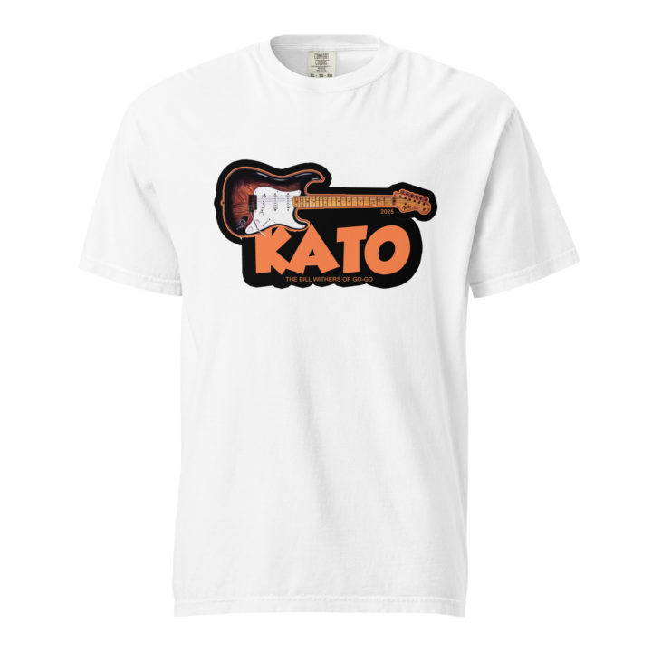 Kato Guitar 2025 – The Bill Withers of Go-Go | Heavyweight T-shirt - Image 41