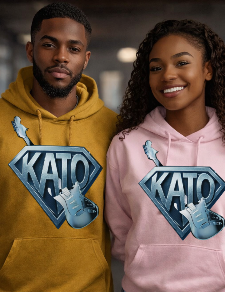The KATO Guitar Shield Hoodie